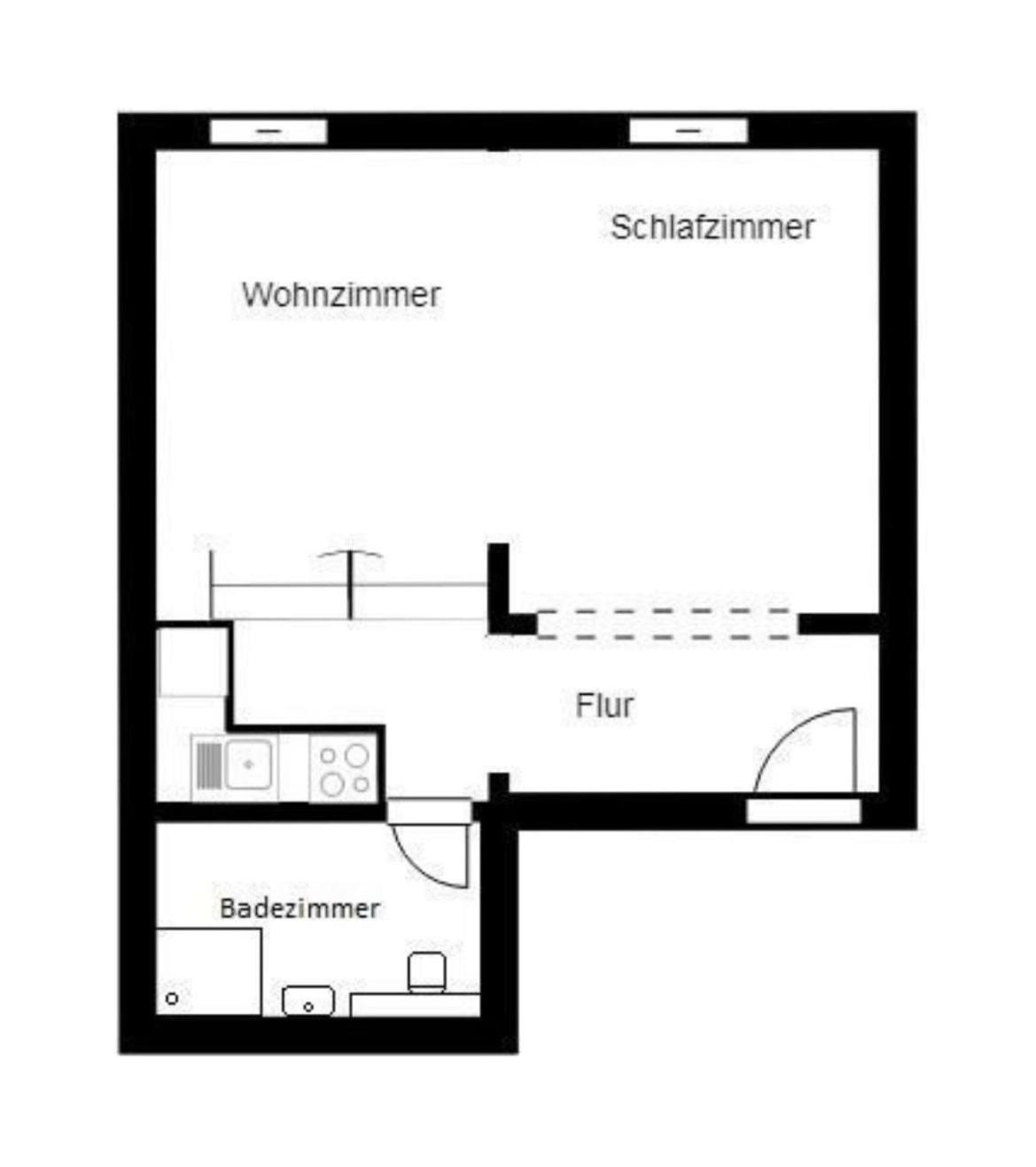 Apartment N50 Im Herzen Der Erfurter Altstadt Bagian luar foto